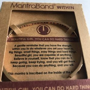 NEW Mantra Band - Gold Bracelet